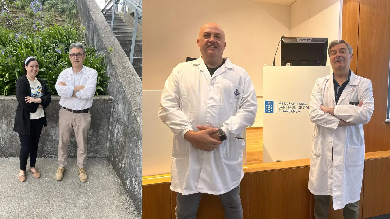 El equipo investigador formado por Silvia Campanioni, César Veiga, Roberto Agís y José María Prieto.IDIS