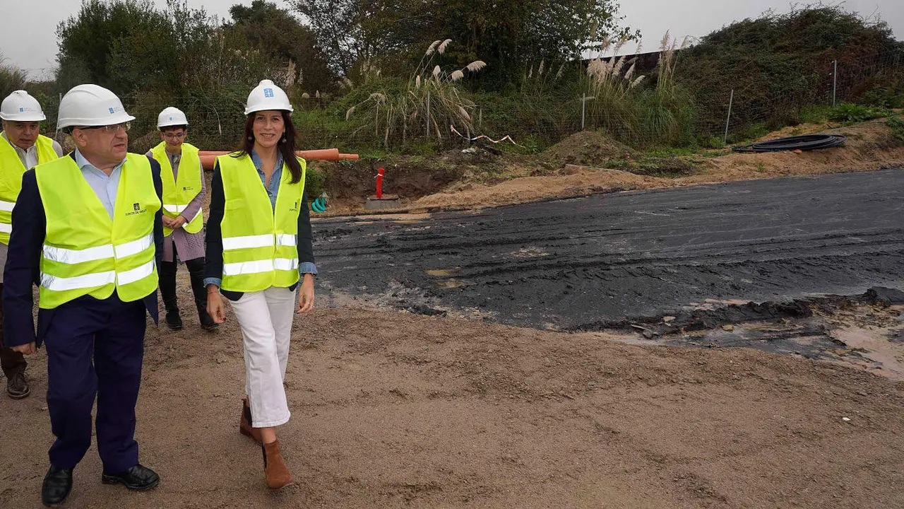 La conselleira de Vivenda,María Martínez Allegue, en Vigo