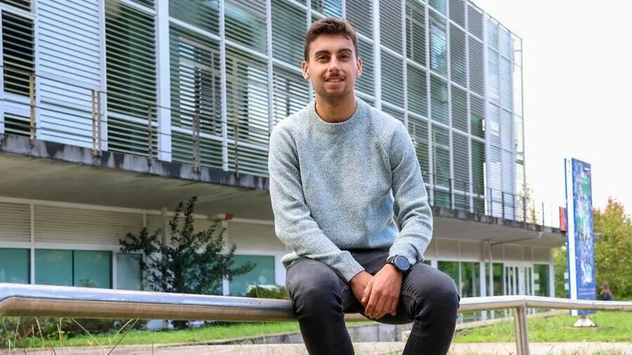 Ander Castro, investigador de la USC de Monterroso. EP