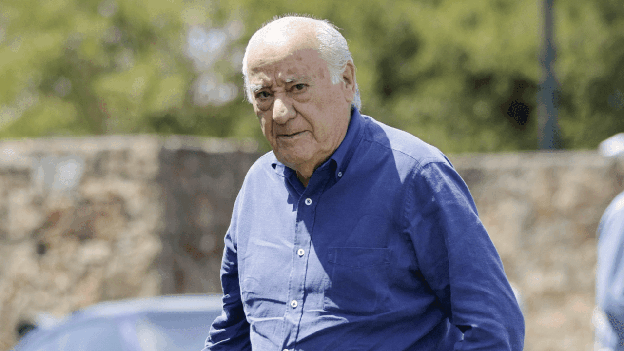 Amancio Ortega, Sandra Ortega y Escotet. ARCHIVO
