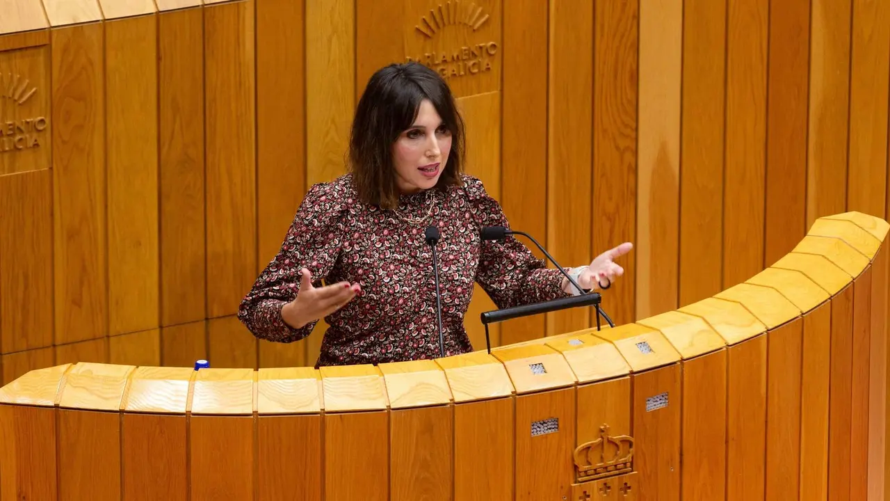 La conselleira de Economía e Industria, María Jesús Lorenzana. EFE