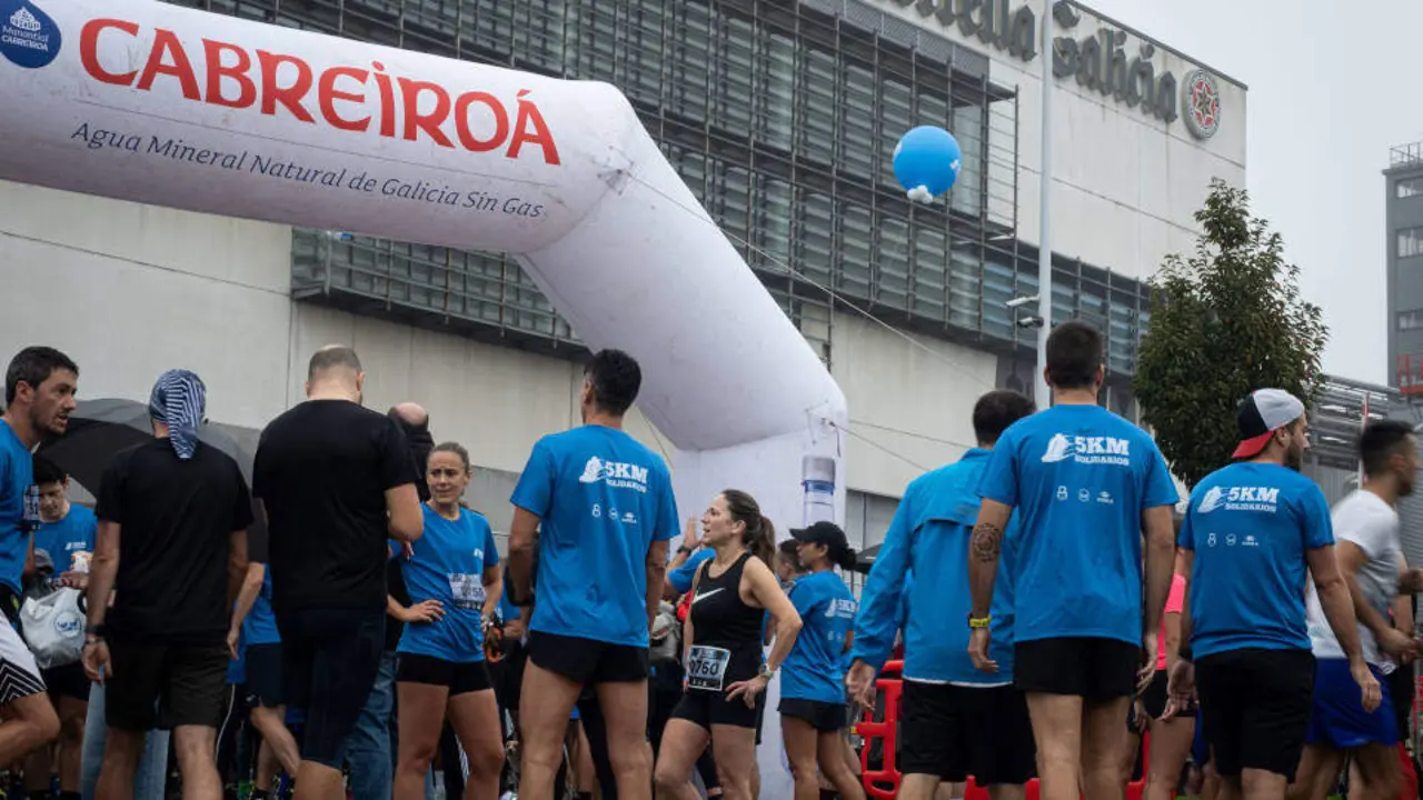 La carrera 5KM Solidarios, organizada por Corporación Hijos de Rivera. EP