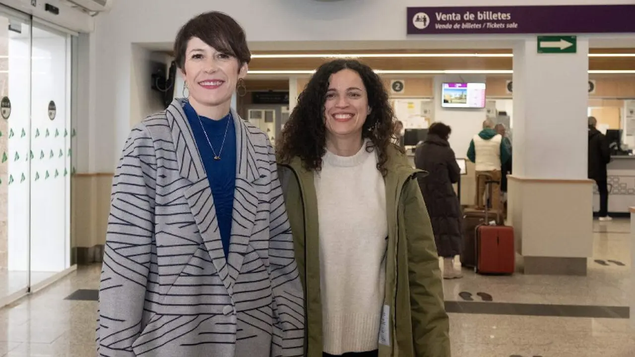 Ana Pontón y Noa Presas. Europa Press