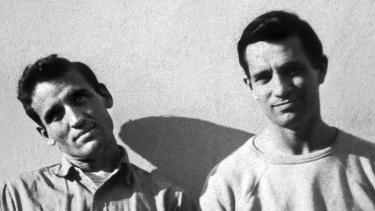 Neal Cassady e Jack Kerouac. AEP