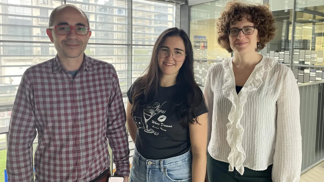 Miguel Fidalgo, a la izquierda, y Diana Guallar, a la derecha. EP