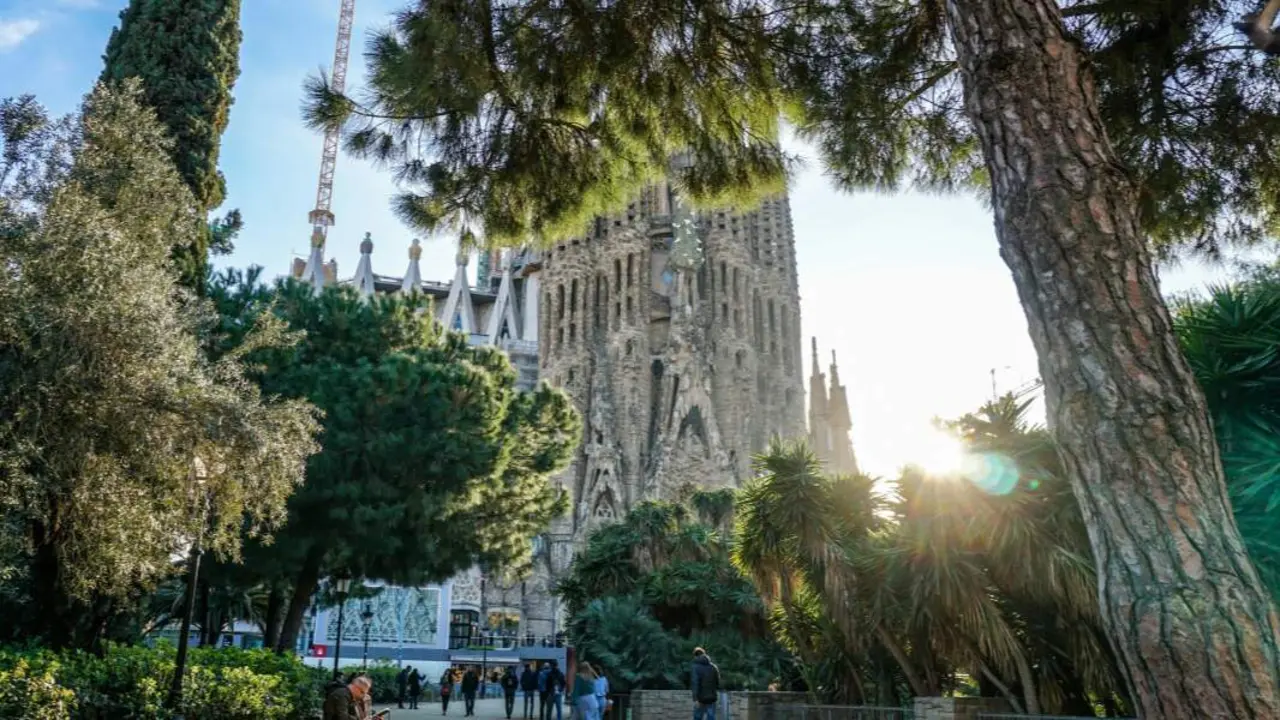 La Sagrada Familia de Barcelona. EP
