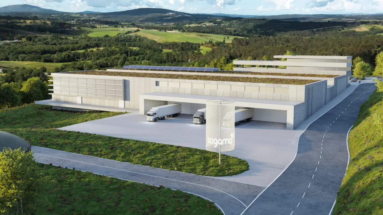 Recreación de la planta de residuos textiles.EP