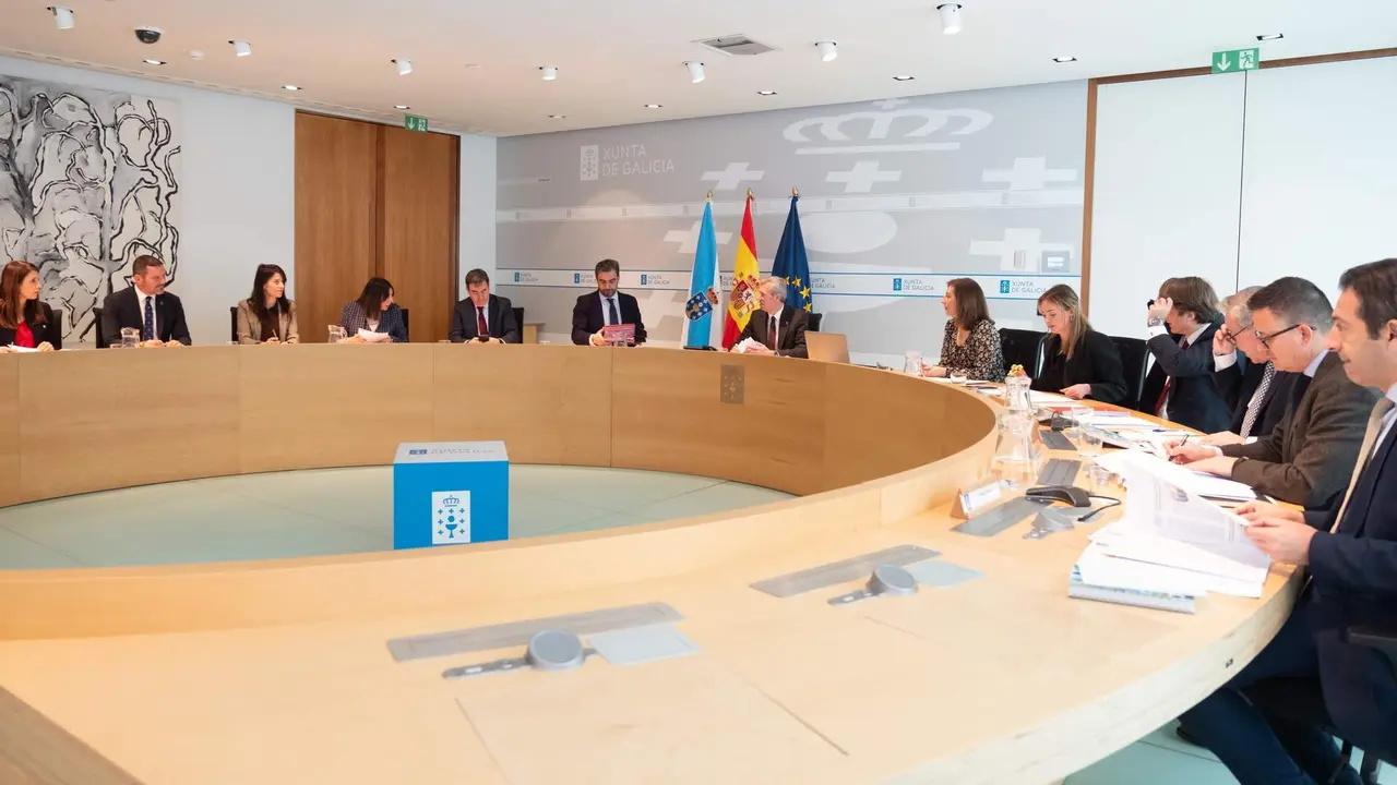 Reunión de Consello da Xunta. DAVID CABEZÓN