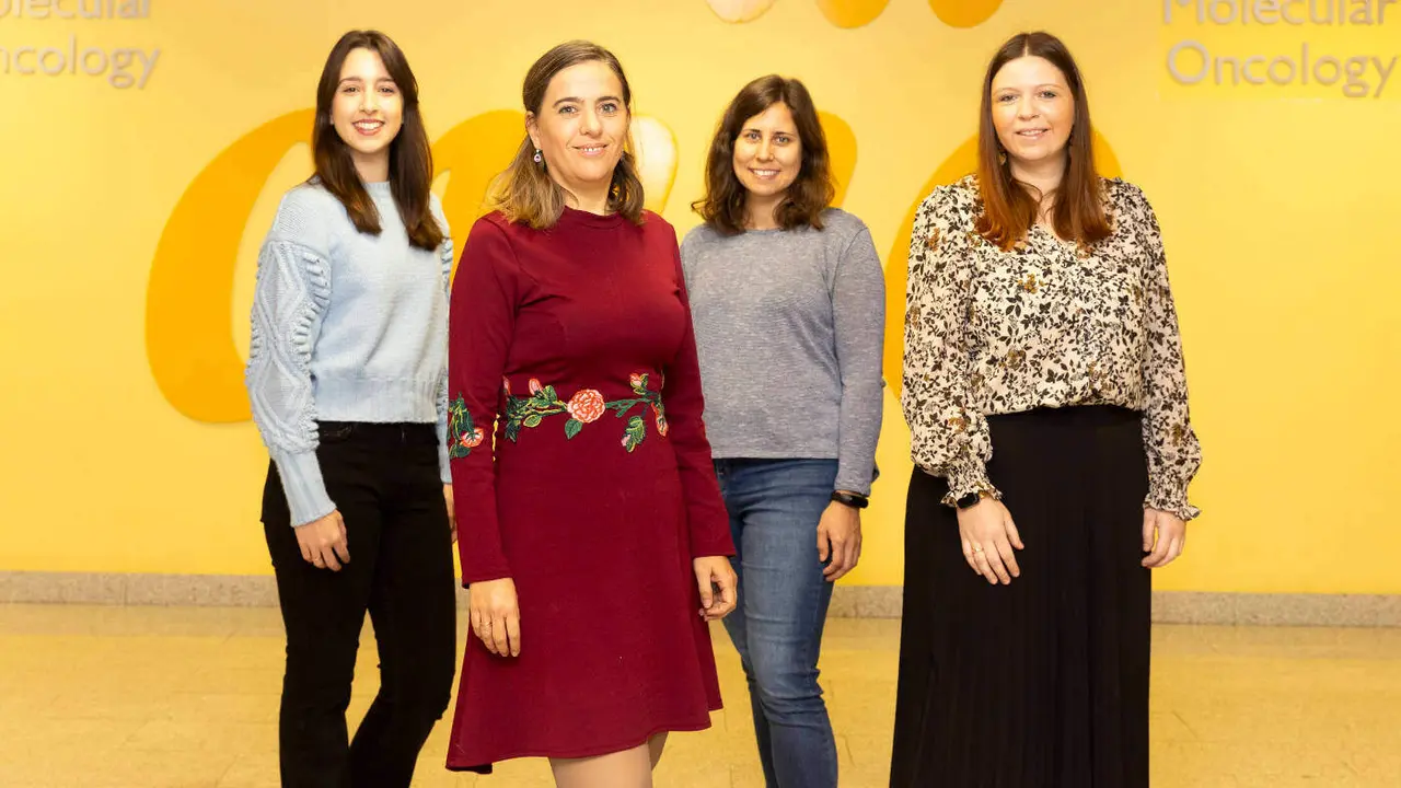 Las investigadoras Beatriz Cicuéndez, Guadalupe Sabio, Marta León y Cintia Folgueira. EP