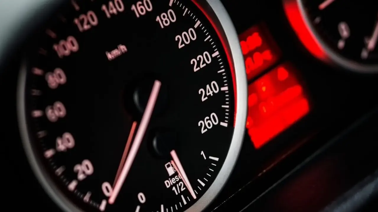 Cuadro de instrumentos del coche