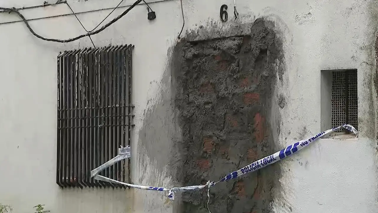 Una casa okupada en Monte Alto. AGN.
