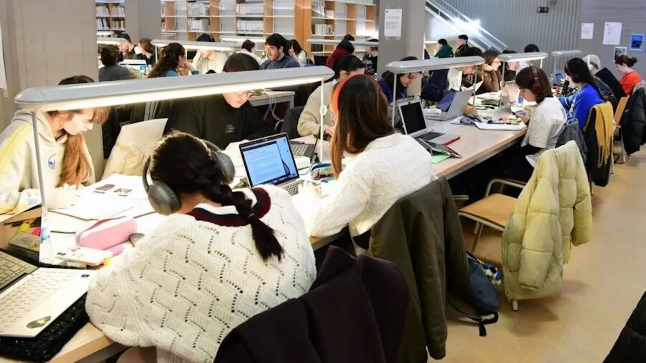 La biblioteca de Biología. USC
