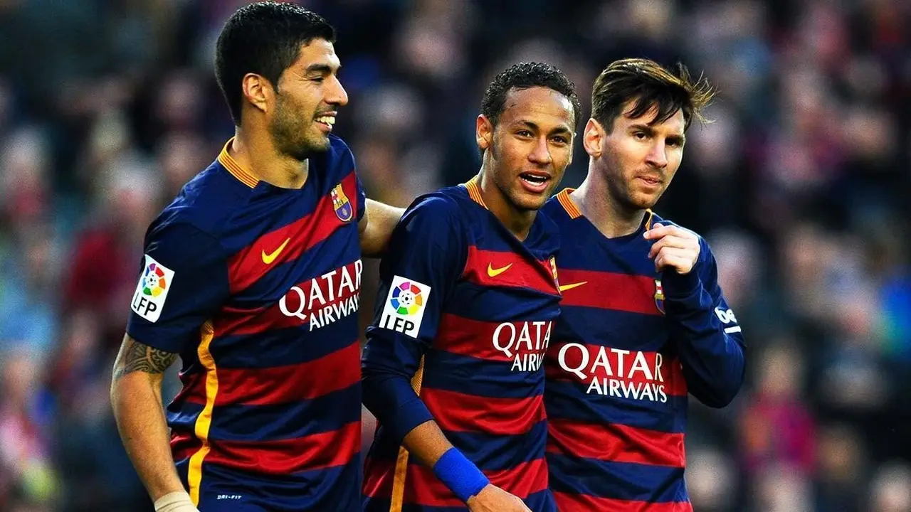 Messi, Suárez y Neymar