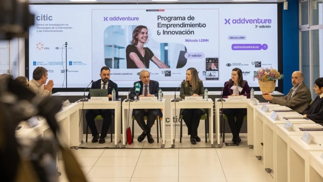 La presentación de AddVenture. EP