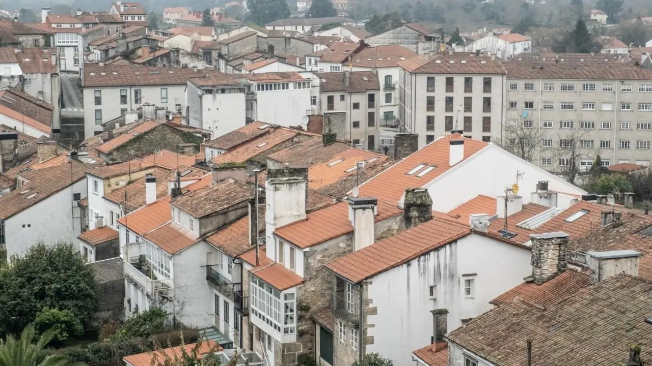 Edificios en Galicia. EP