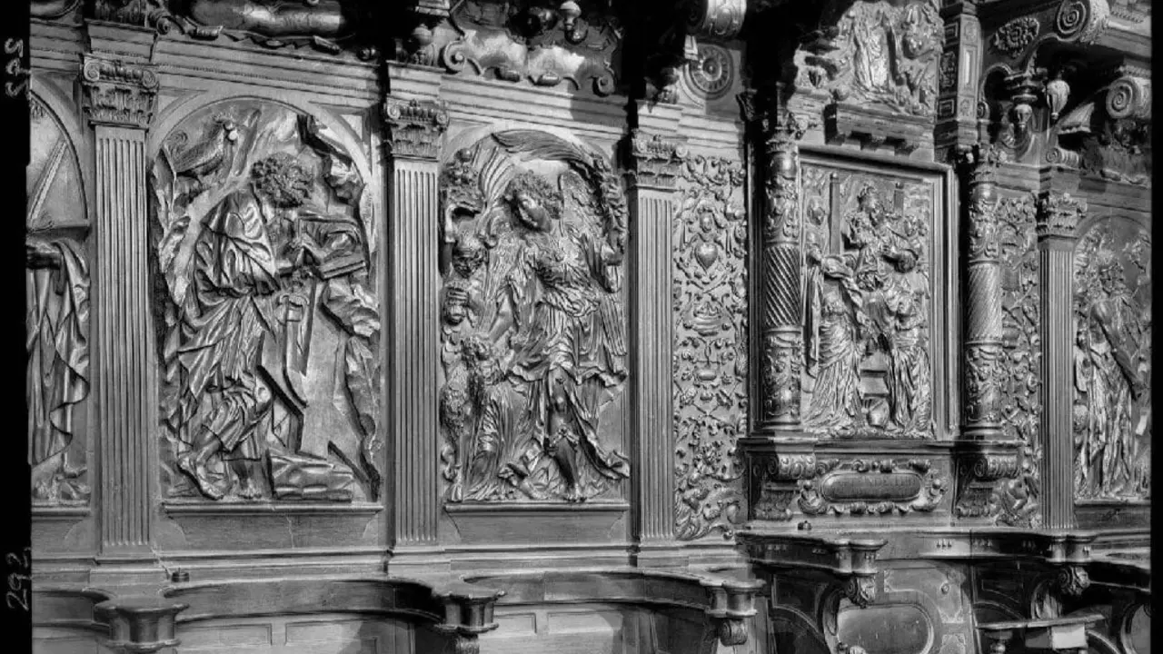 Coro da catedral de Lugo. AEP