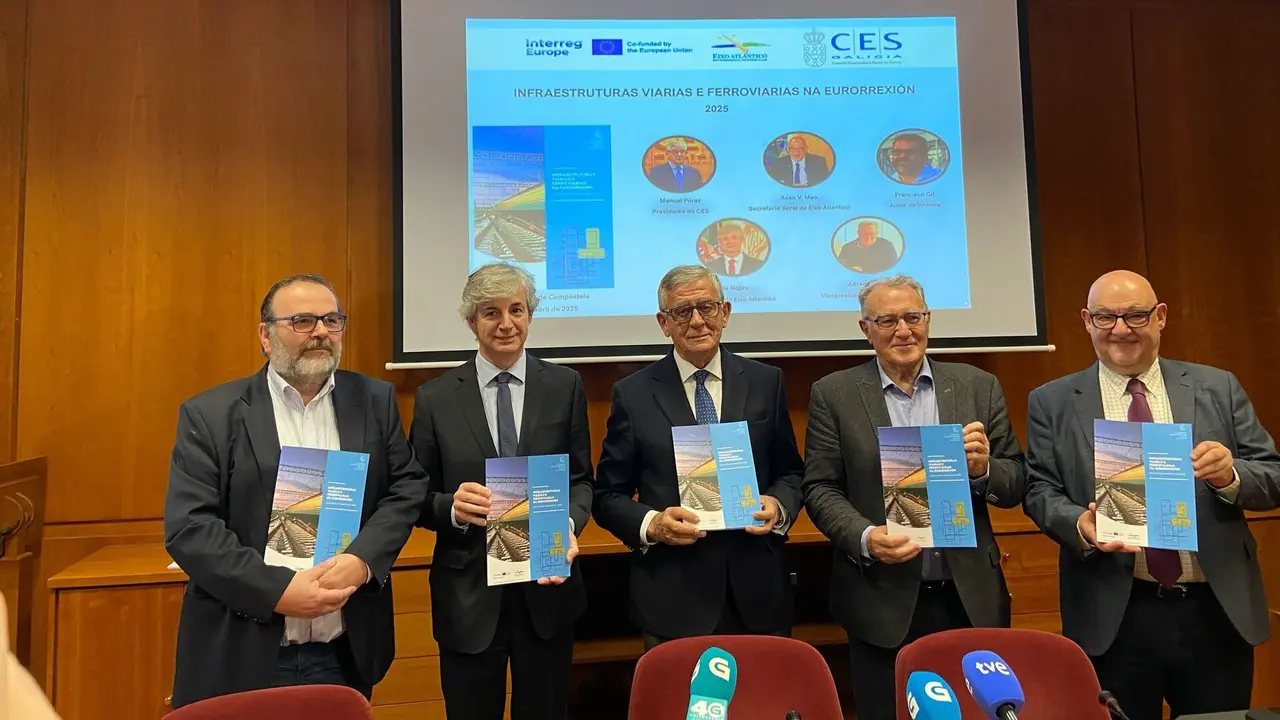 Presentación del informe del Eixo Atlántico.EP