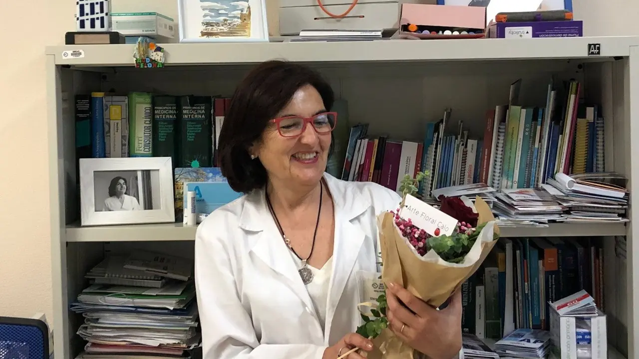 A doutora Rosa Rodríguez Álvarez, médica de familia xubilada do centro de saúde de Adormideras. CEDIDA