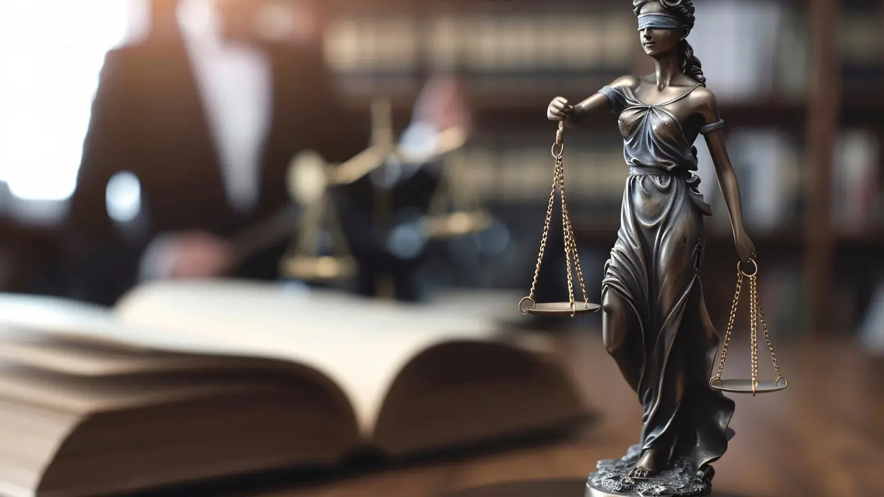 Representación de la diosa romana de la Juticia.FREEPIK