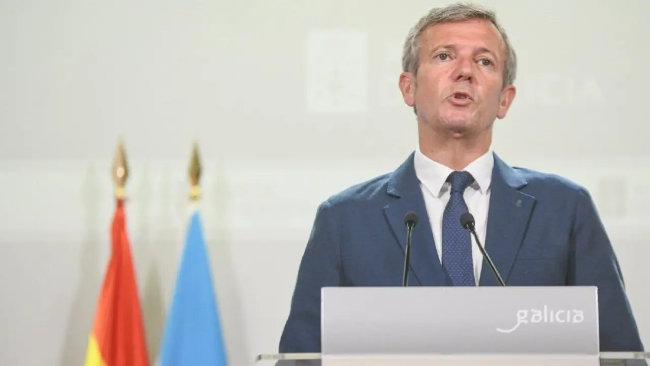 El presidente de la Xunta, Alfonso Rueda. NACHO SANTÁS