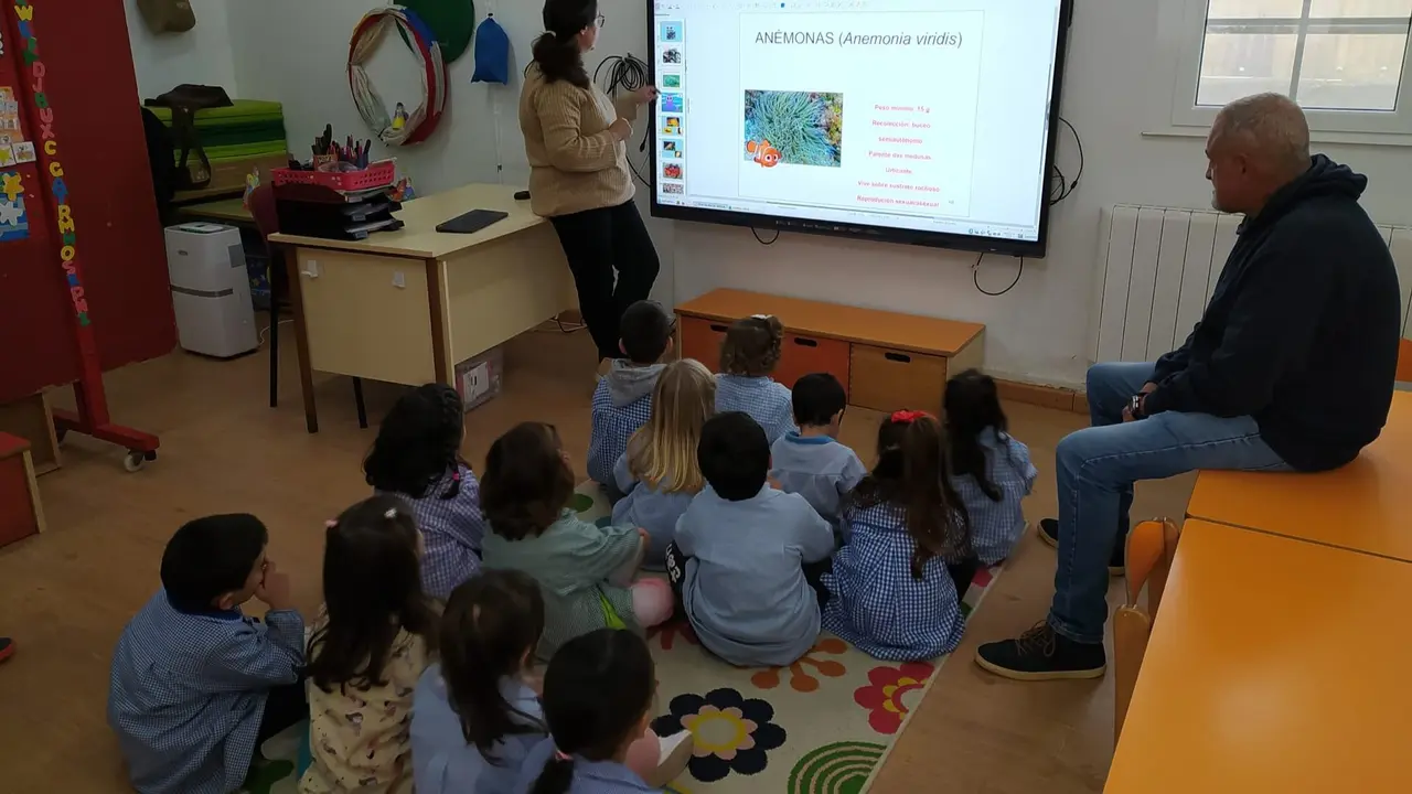 Niños en una unitaria.EP