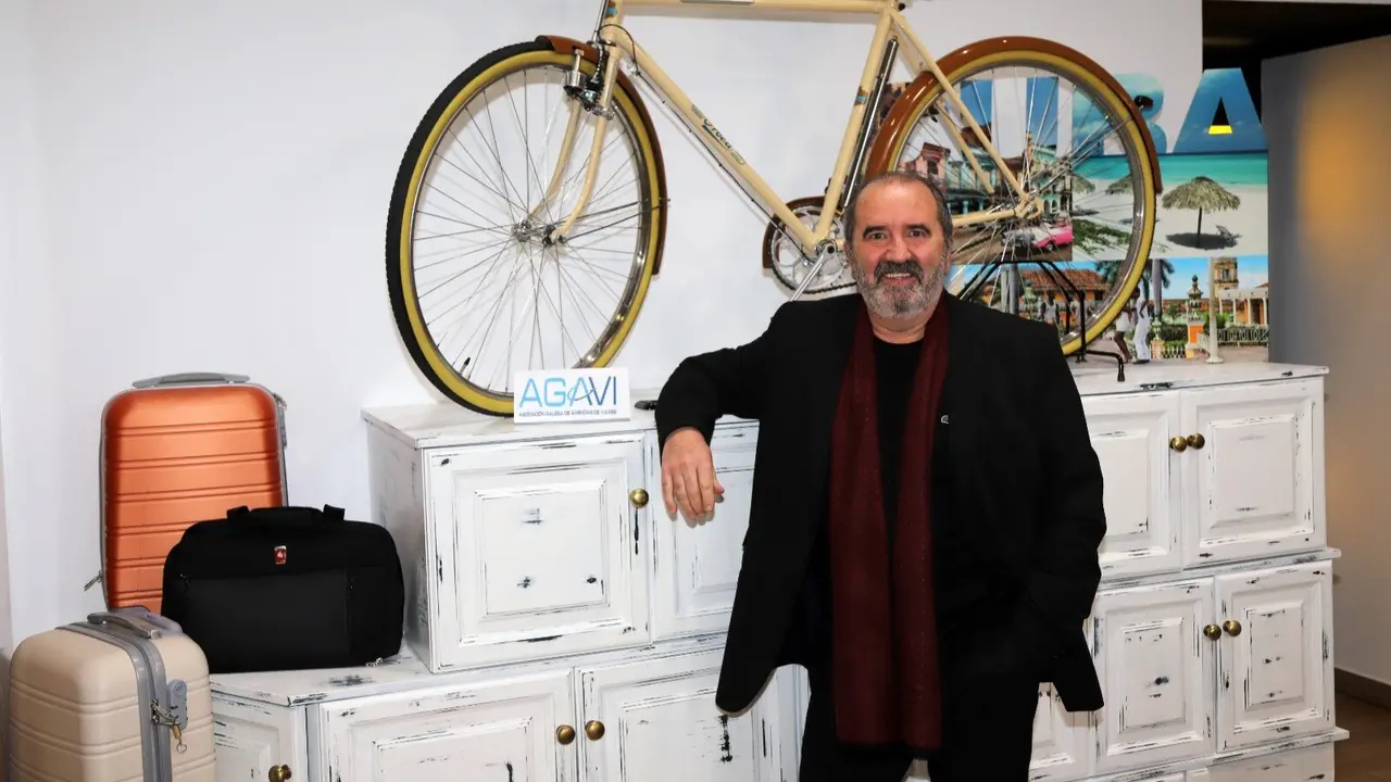 Juan Antonio Rivadulla, Presidente da Asociacion galega de Axencias de Viaxes. CEDIDA