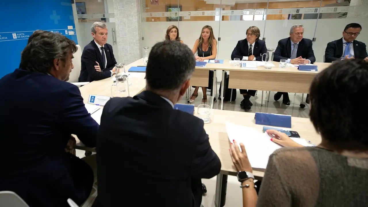 Reunión extraordinaria del Consello da Xunta en Ourense. ANA VARELA