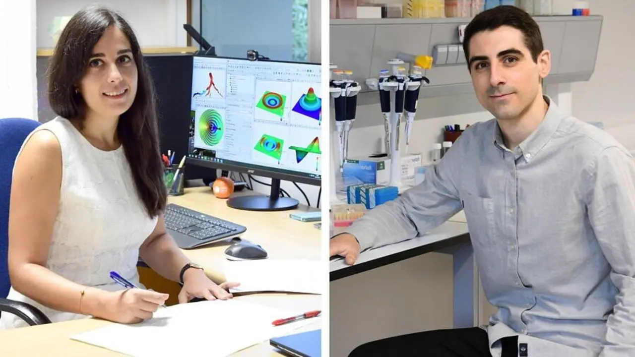 Isabel Busto e Ismael González. USC