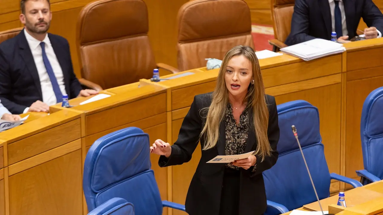 La conselleira de Política Social, Fabiola García. XOÁN CRESPO