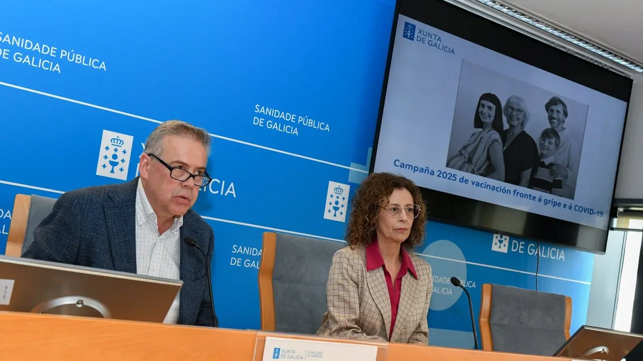 Antonio Gómez y Carmen Durán. XUNTA