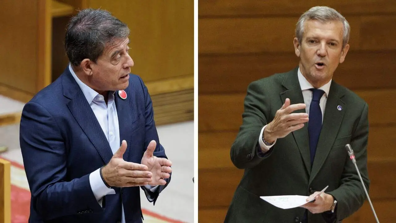 José Ramón Gómez Besteiro y Alfonso Rueda. AGN