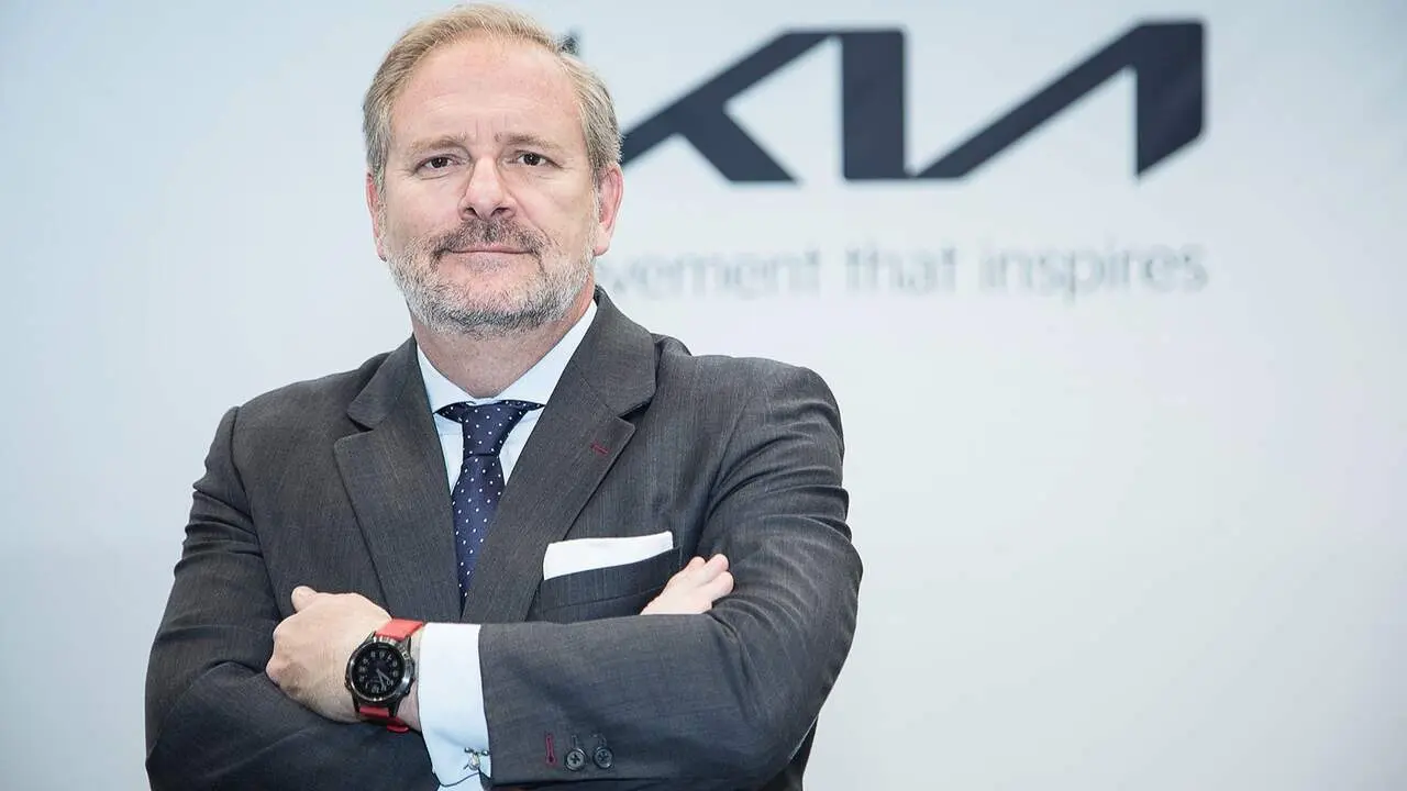 Eduardo Divar, director general de Kia España. EP