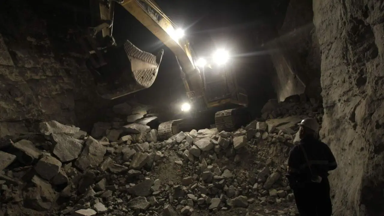 Imagen de archivo de la mina de Magnesitas de Rubián en O Incio. XESÚS PONTE