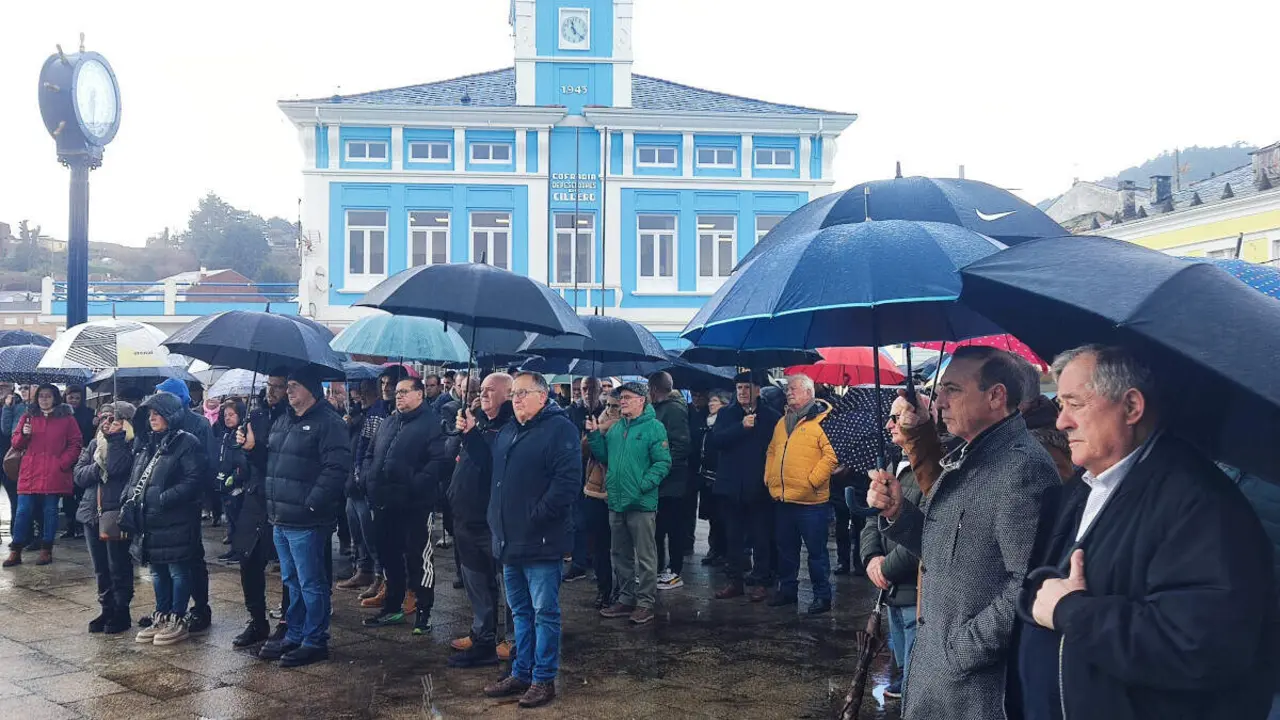 Concentraci&oacute;n este lunes en Celeiro. EP