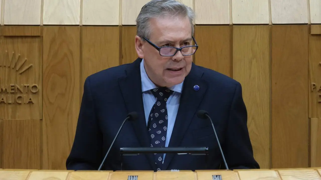 El conselleiro de Sanidade, Antoni&oacute; G&oacute;mez Caama&ntilde;o. AGN