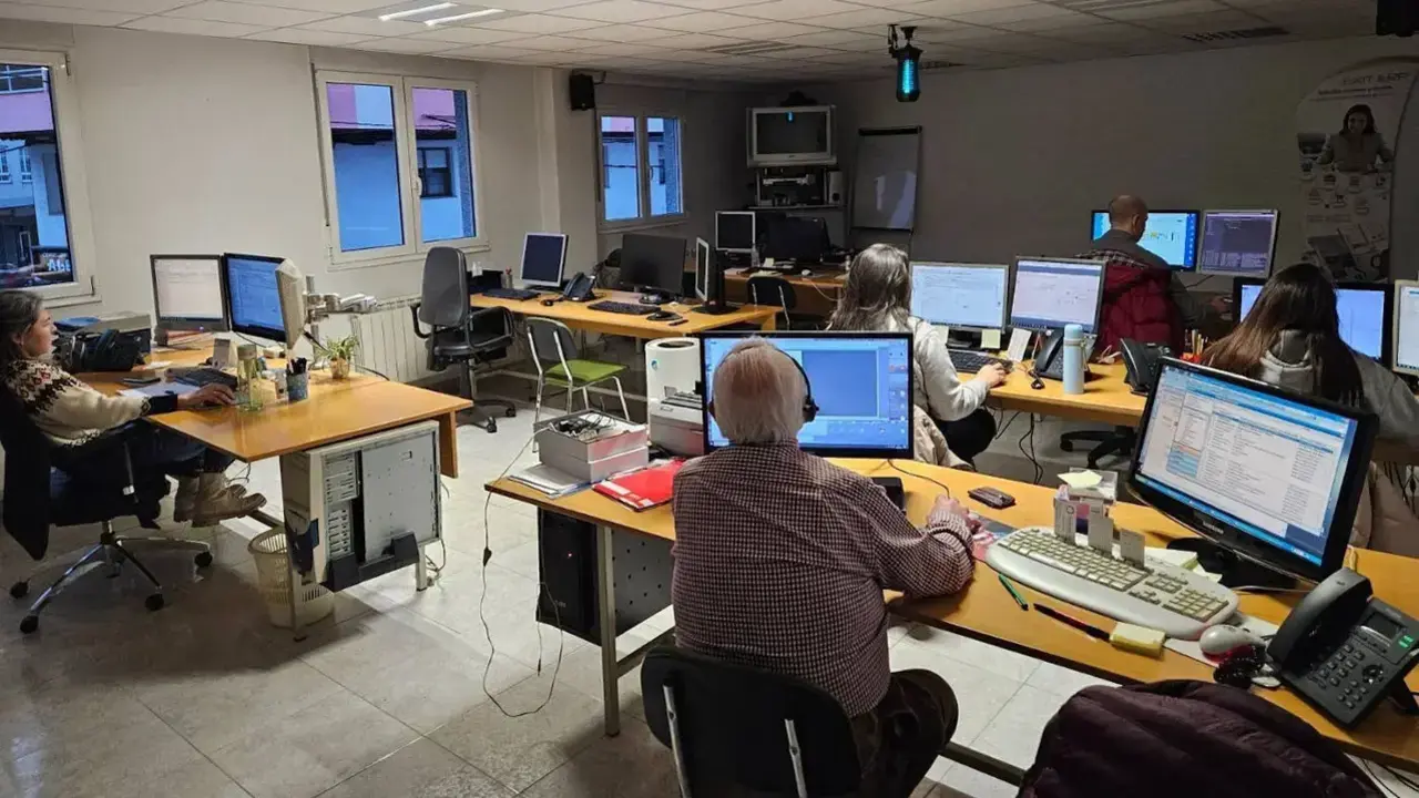 Oficinas de una empresa de inform&aacute;tica en Lugo. AEP