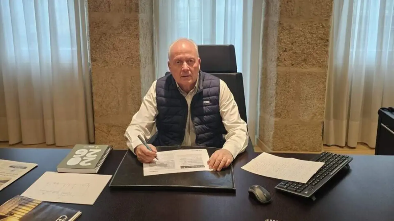 El Presidente de la Asociaci&oacute;n Provincial de Empresarios de la Construcci&oacute;n de Lugo, Jose Manuel Rodriguez Espi&ntilde;eira. EP