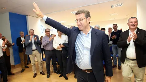 Feij&oacute;o, esta semana en la junta provincial del PP