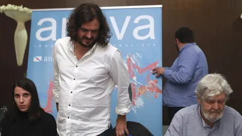 Antón Sánchez (en el centro). AEP