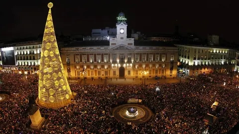 Puerta del Sol en Fin de A&ntilde;o. AEP