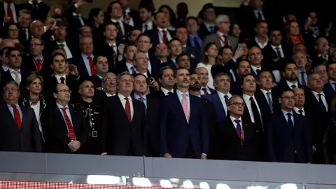 No se me oye, pero estoy pitando. KIKO HUESCA (EFE)