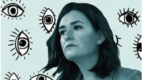 Ilustración para el blog de María Piñeiro. MARUXA