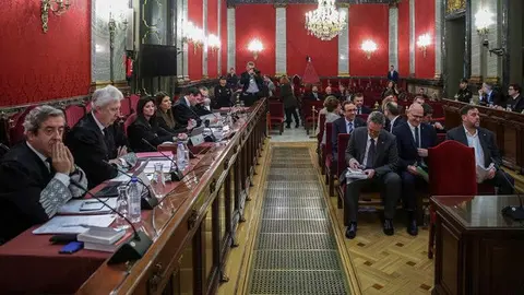 Inicio del juicio del 'procés'. EMILIO NARANJO (EFE)