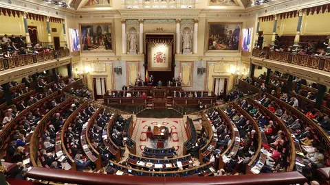 Vista general del Congreso de los Diputados. EFE