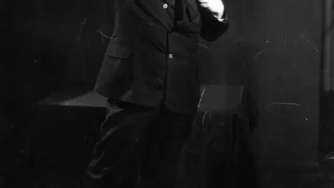 Hitler rehearsing his public speeches in front of the mirror 6
