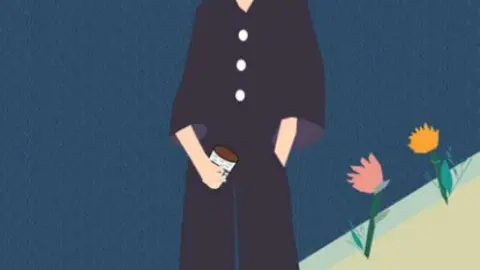 Ilustración para el blog de María Piñeiro. MARUXA