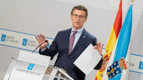 El presidente de la Xunta, Alberto N&uacute;&ntilde;ez Feij&oacute;o. EFE