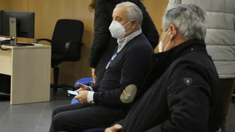 Pachi V&aacute;zquez en el juicio. EFE