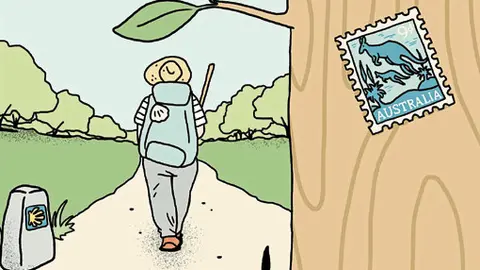 La coleccionista de sellos - Rodrigo Cota - Historias del Camino (18.01.22)