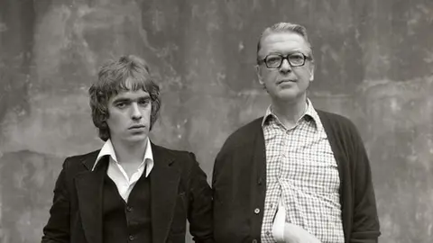 Martin Amis e Kingsley Amis. AEP